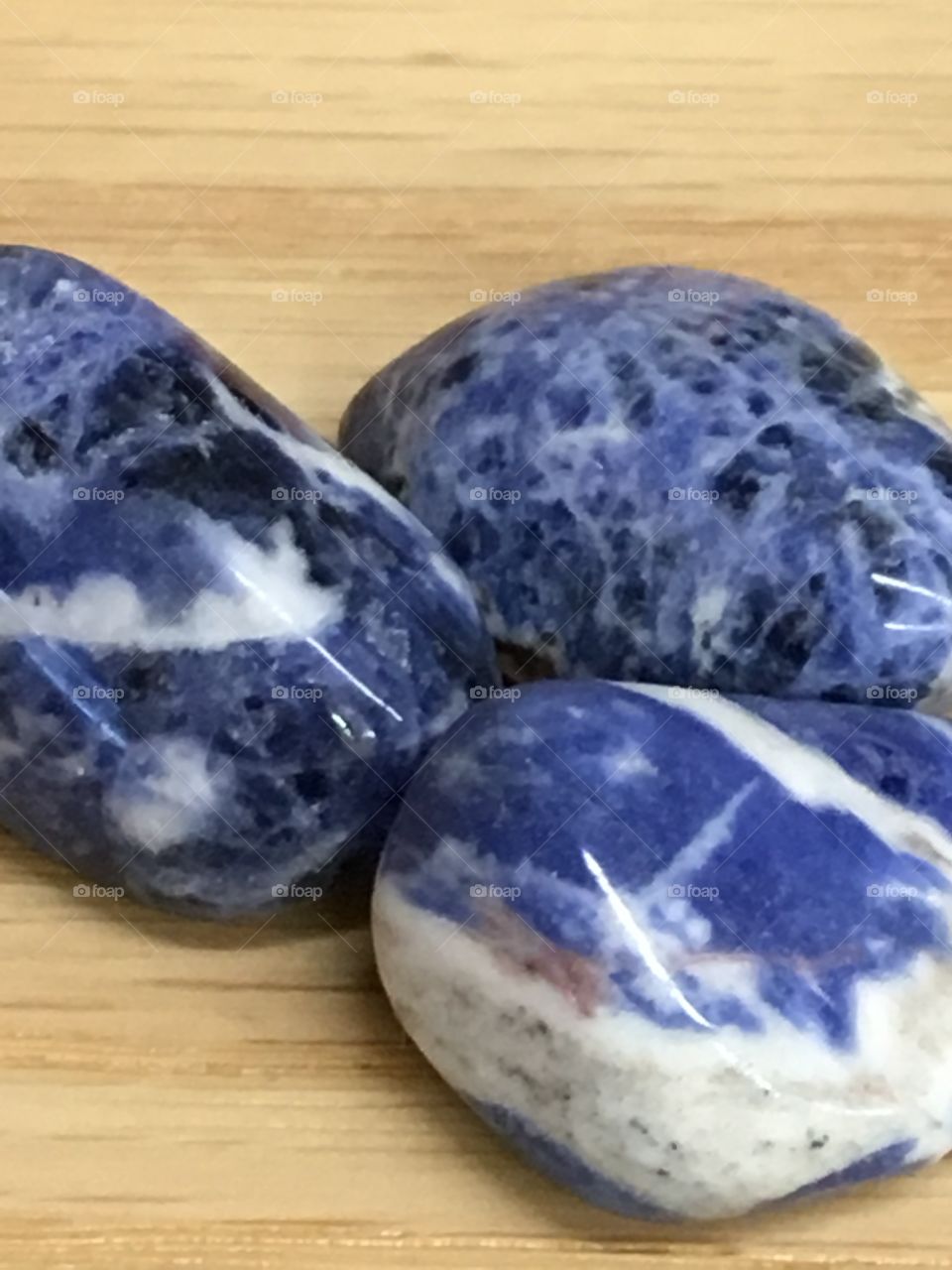 Blue stones