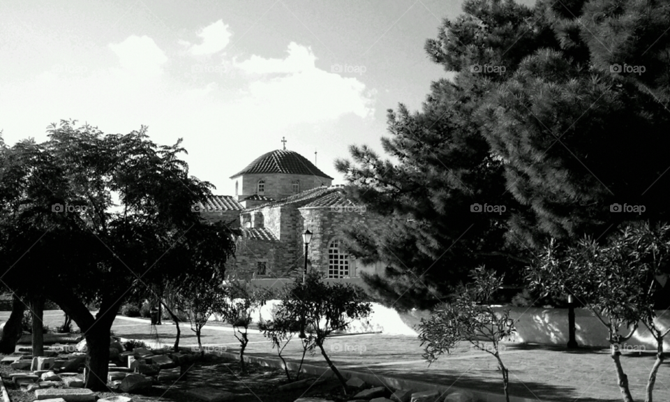 sky tree church island by giannak