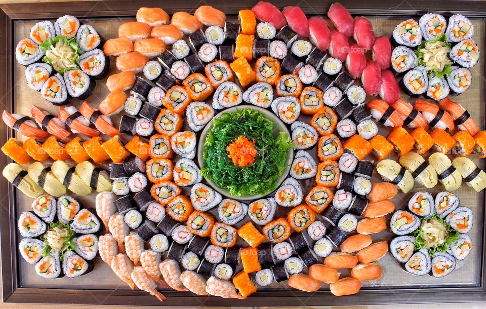Maki sushi,sushi roll