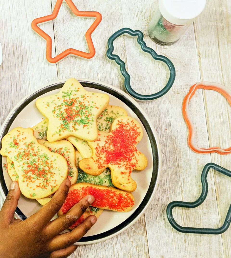 Preparing Snacks for Santa