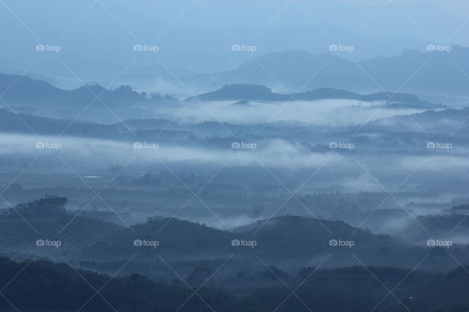 Mist at PhangNga