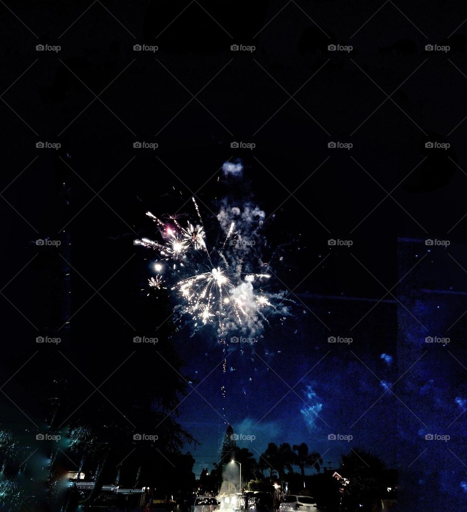 neighborhood fireworks