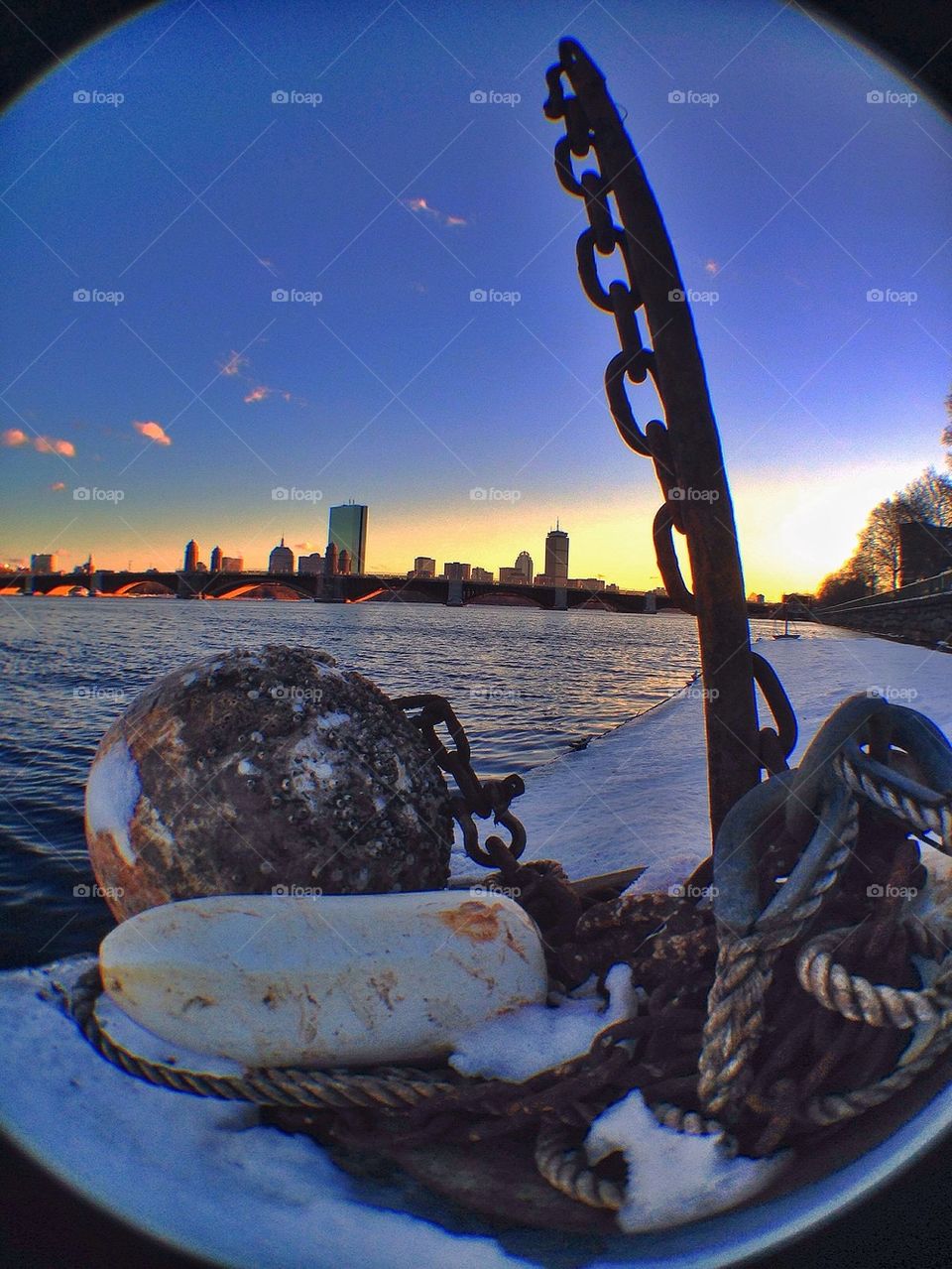 sky united states john hancock building longfellow bridge by naterogers13