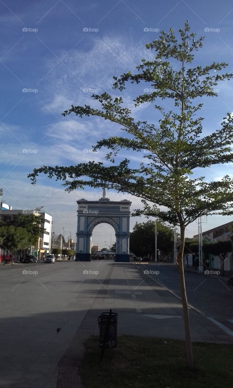 Arco  do triunfo em Sobral Ceará