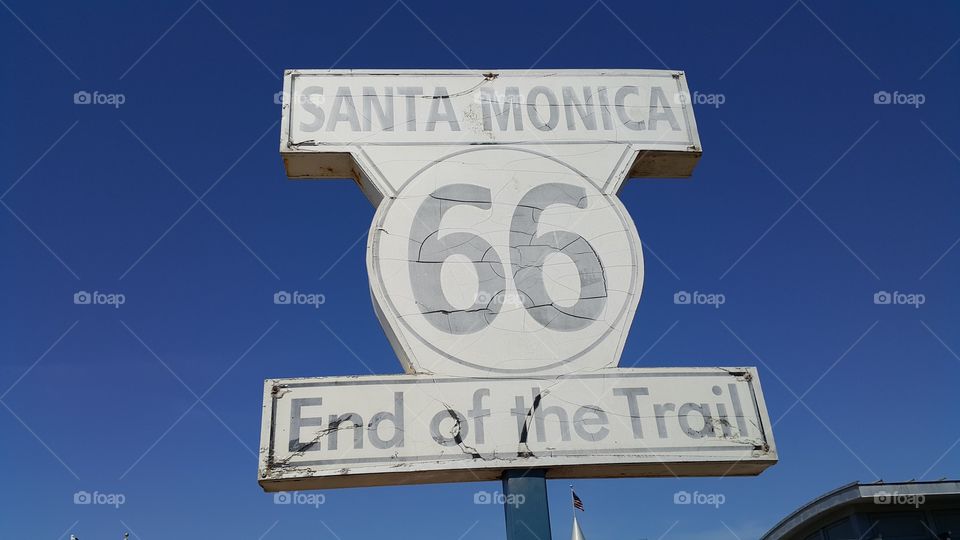 Historical Route 66 Santa Monica