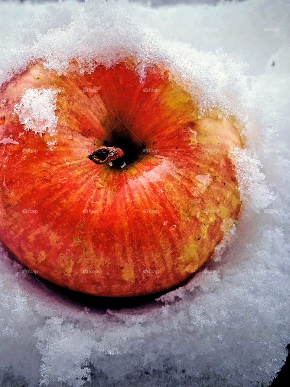 frosty apple