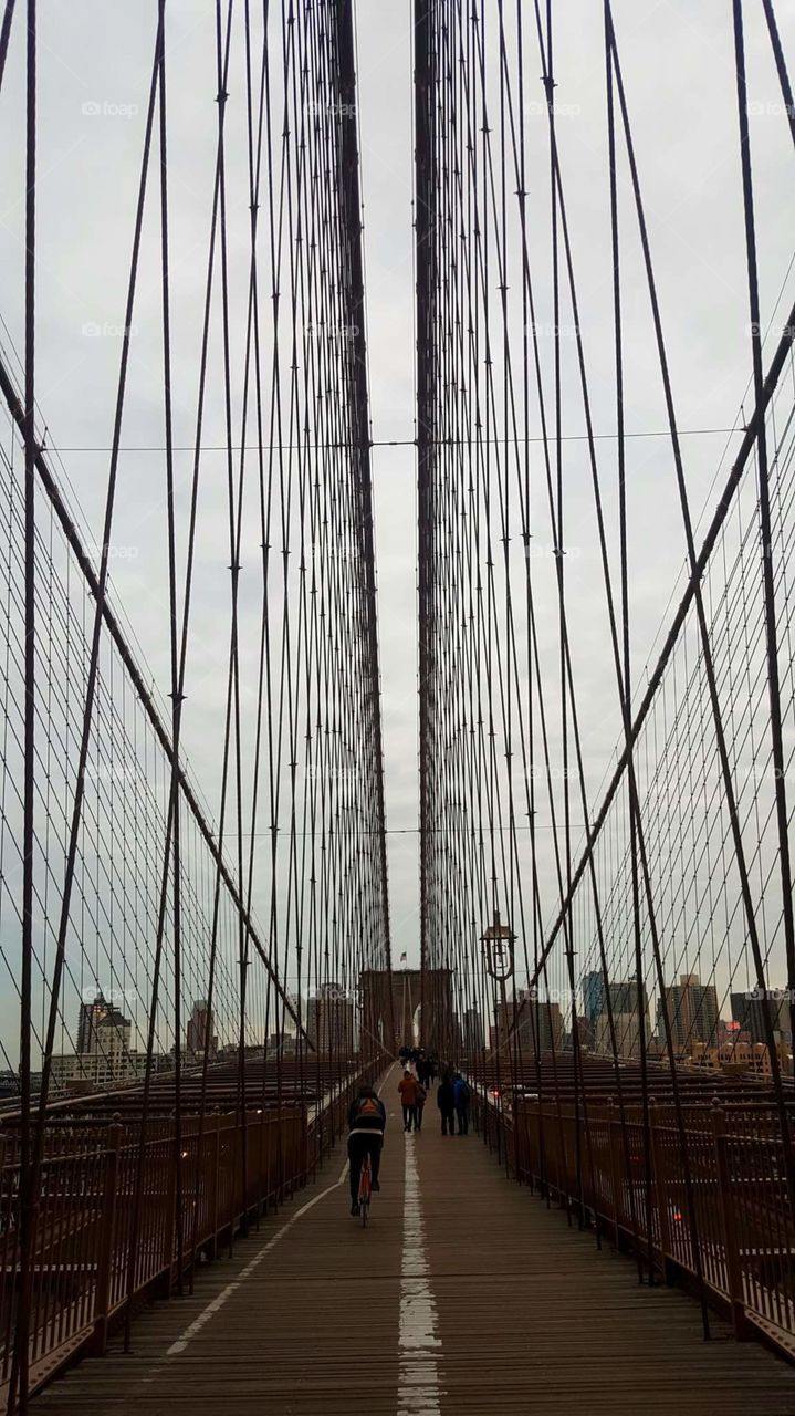 Brooklyn Bridge,  New York City,  2017