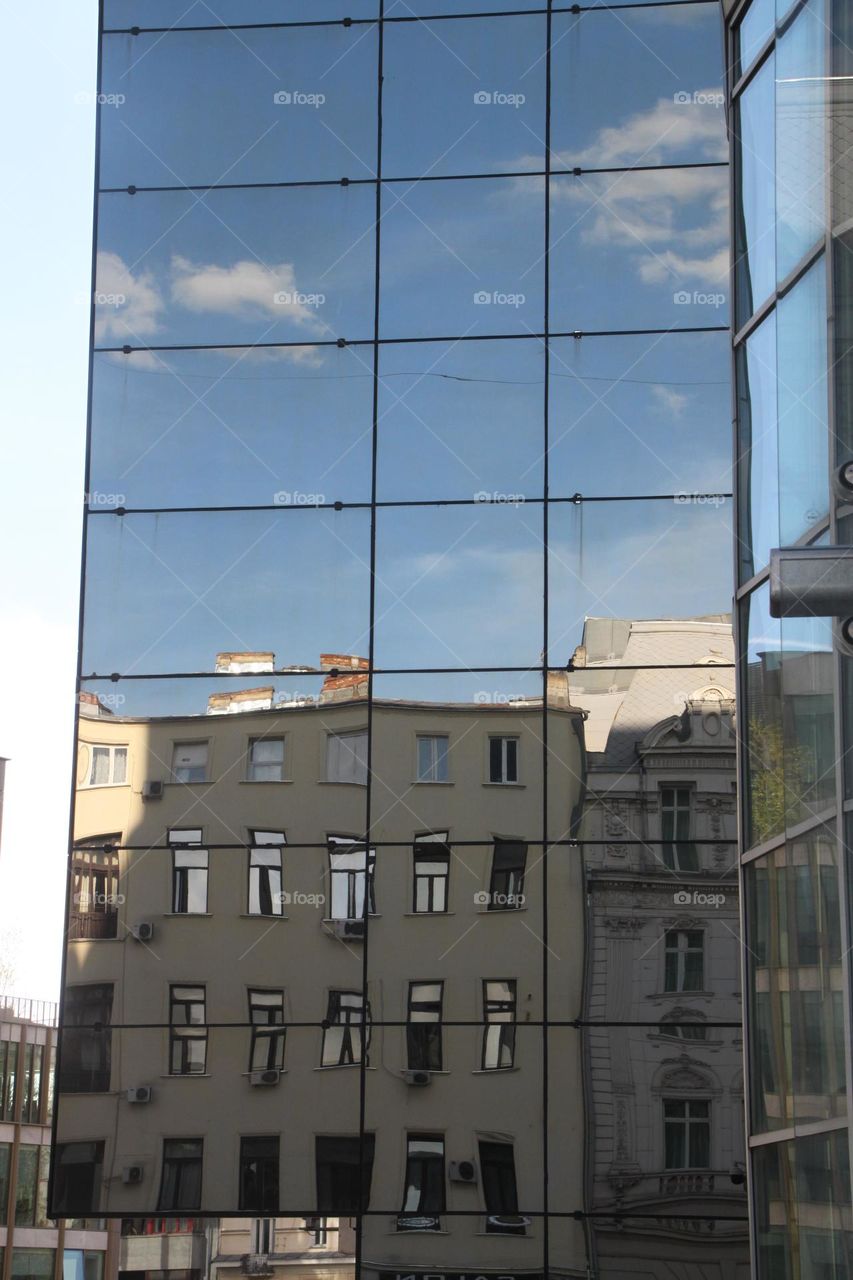 Window and its reflection