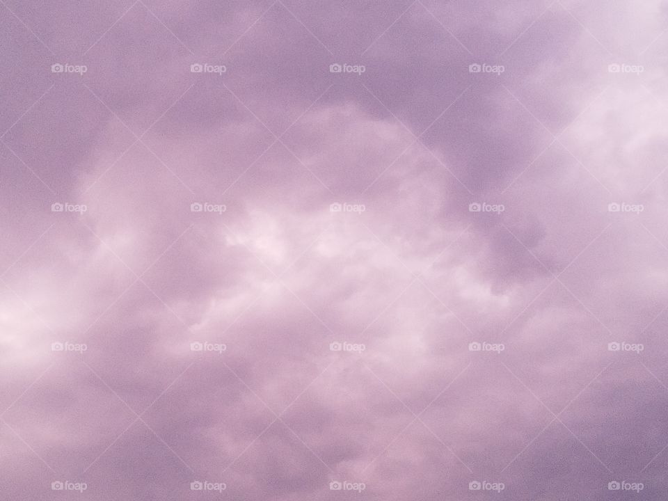 Beautiful purple sky