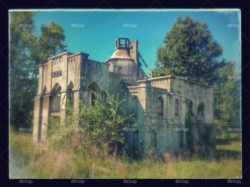 Miller Mausoleum (stylized)