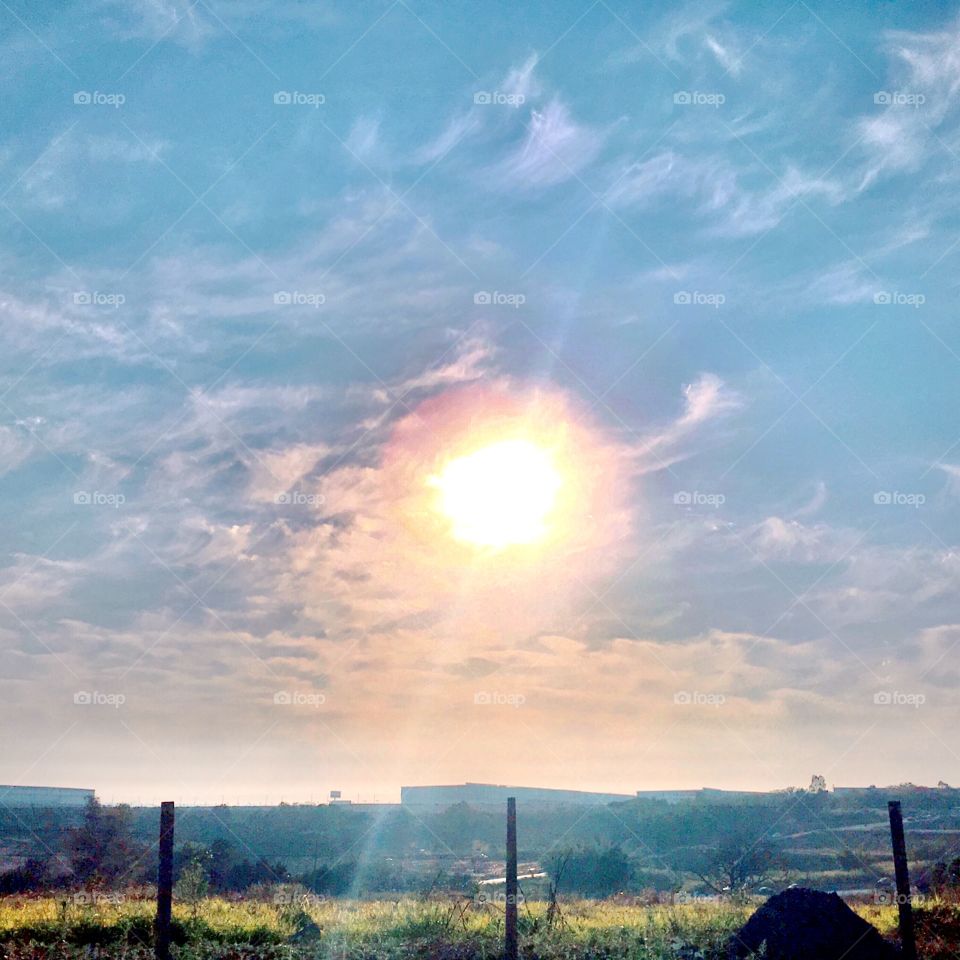 🌄🇺🇸 An extremely beautiful dawn in Jundiaí, interior of Brazil. Cheer the nature! / 🇧🇷 Um amanhecer extremamente bonito em Jundiaí, interior do Brasil. Viva a natureza! 