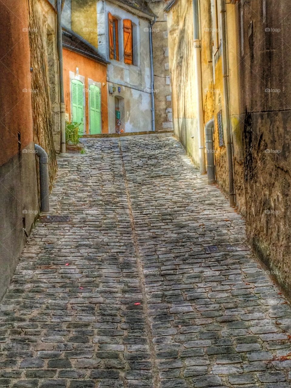 Street in French Village 