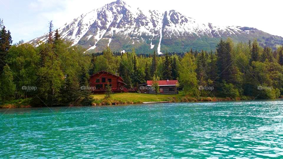 Remote Alaskan getaway.