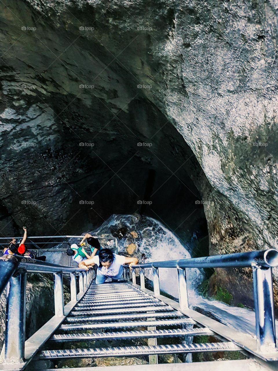 the 7 stairs canyon from Brasov