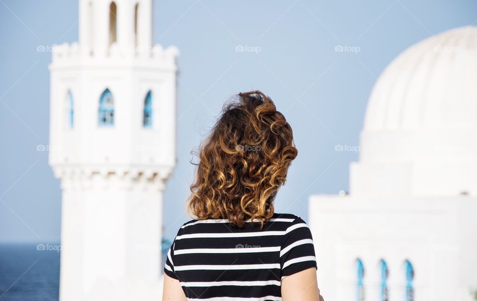 Architecture, Outdoors, Sky, Woman, Travel