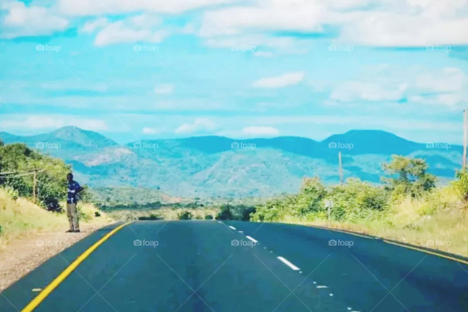 main road