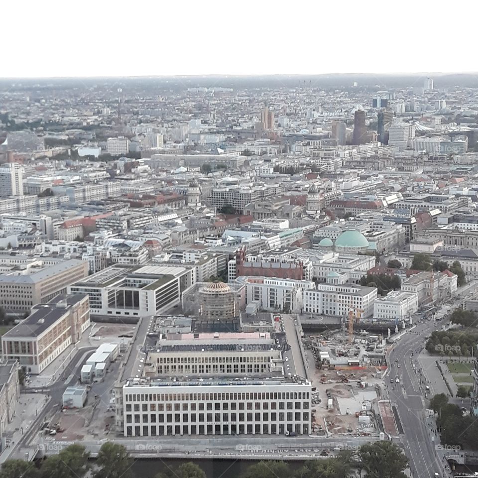 sight from TV Tower Berlin