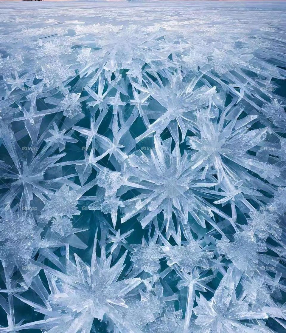 Nature’s icy artistry 