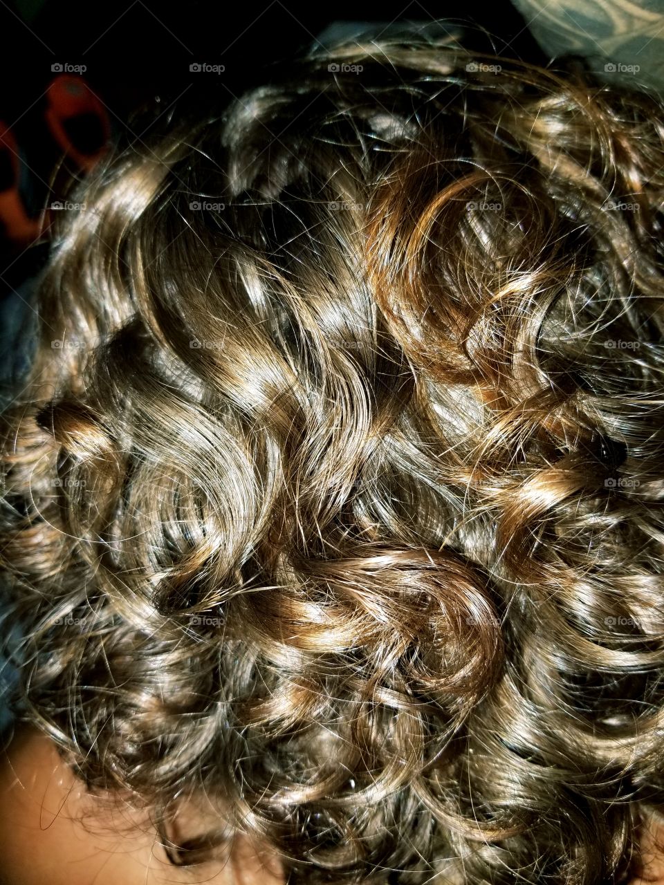 when it curls, well it curls