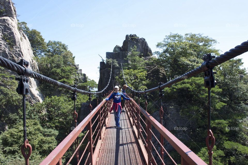Bridge through Daedunsan