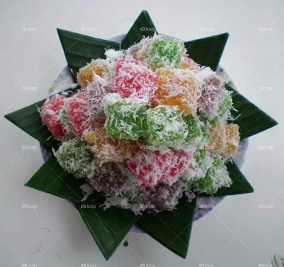 klanting or chenil is traditional food name