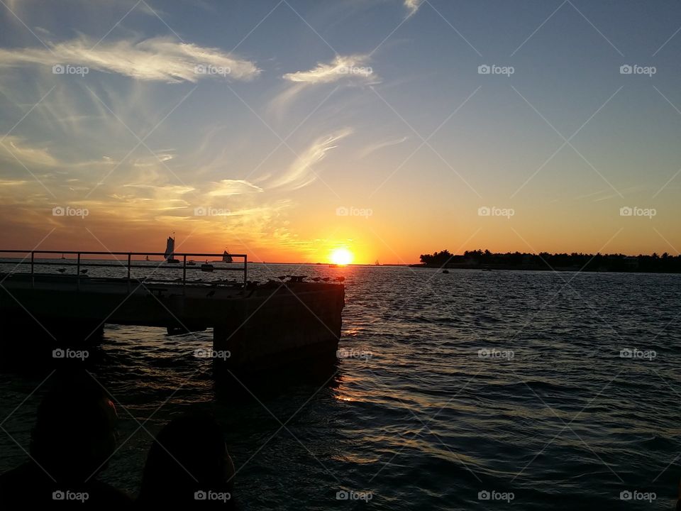 Key West, FL. Sun Set