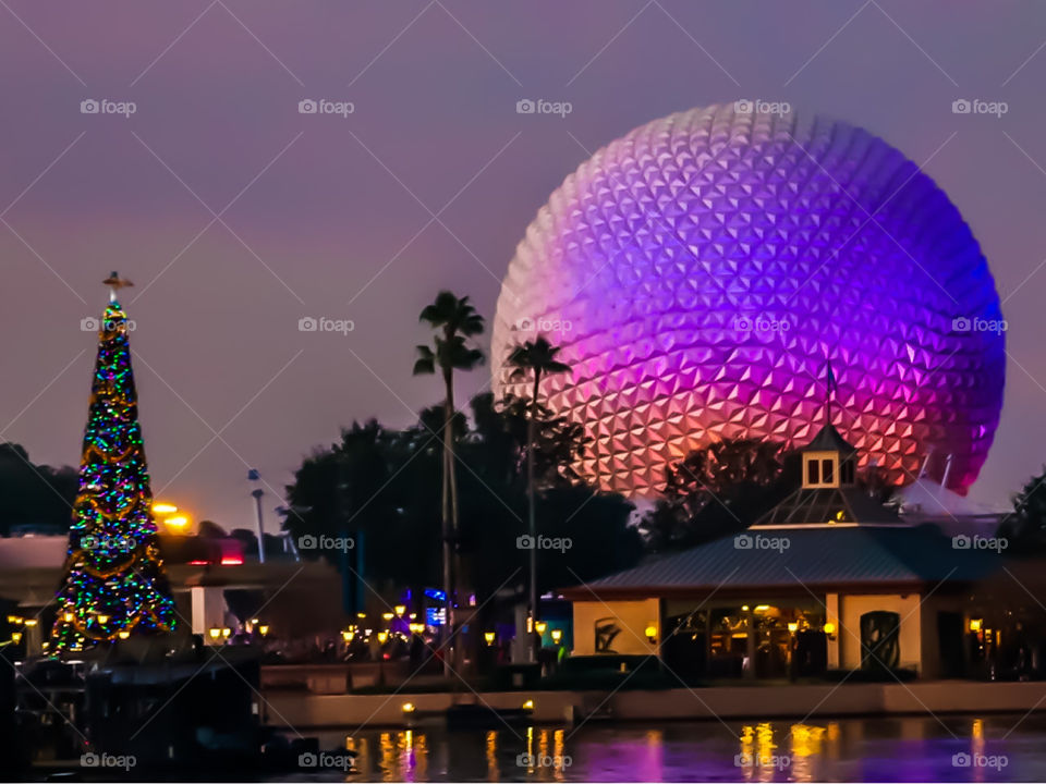 Epcot Christmas 