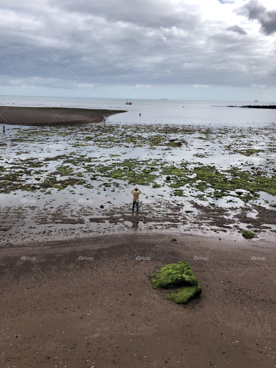 My photograph here on Teignmouth beach captures the appeal this individuals interest in a rather Barron beach has on my end result, in colour first and also in black and white.