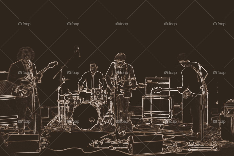 music guitar band microphone by leonbritton123