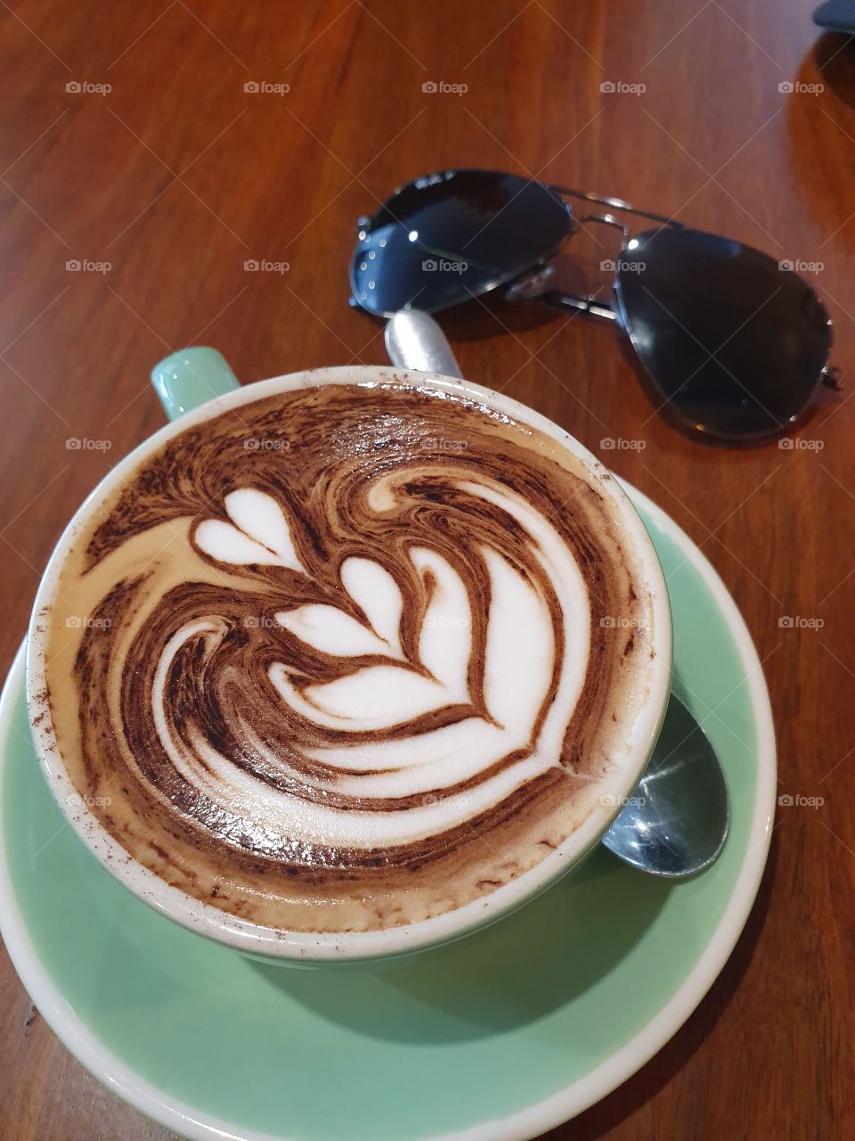 Cappuccino and Raybans