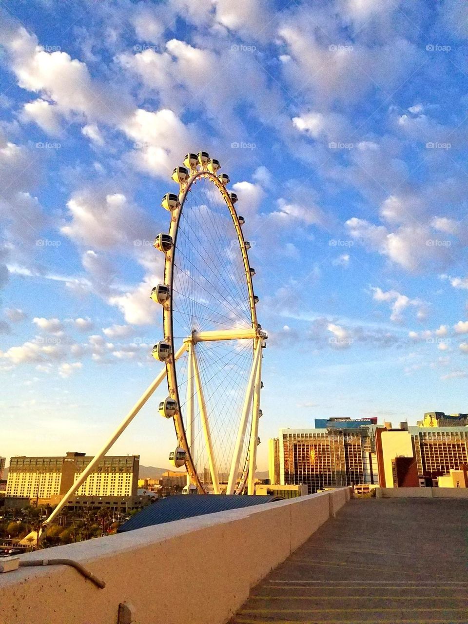Clouds and Sunrise in Las Vegas