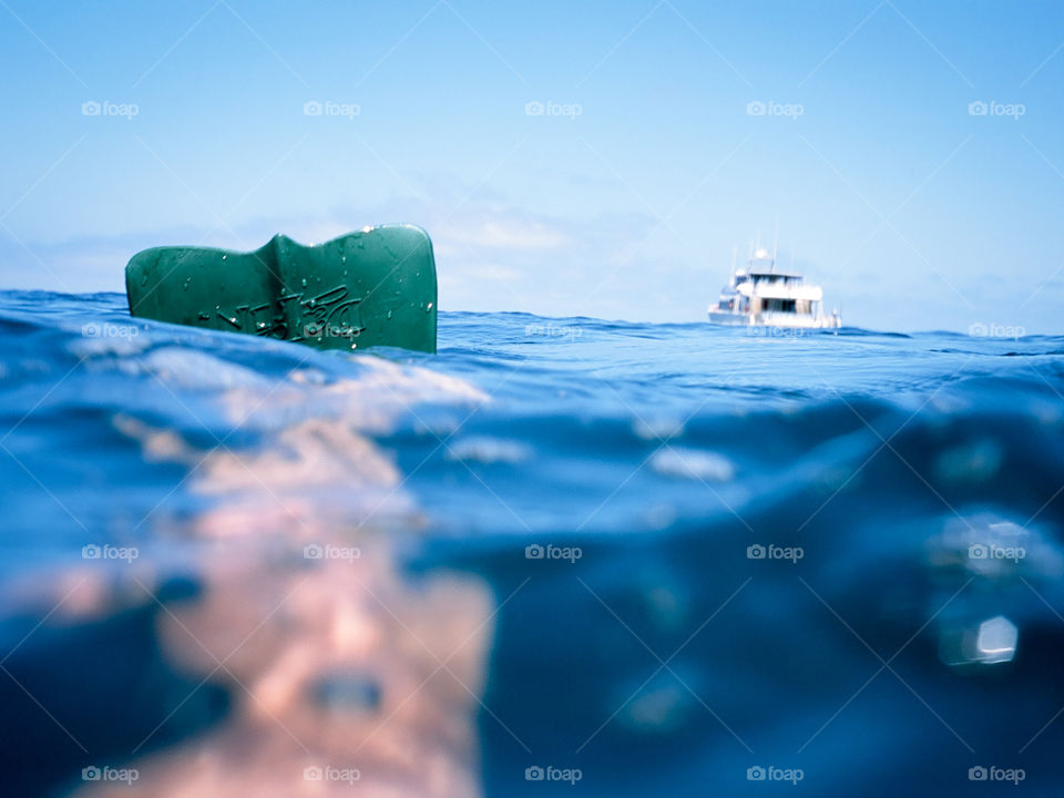 POV Float in the Ocean