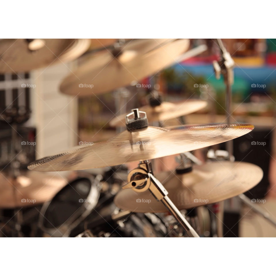 golden dof drums cymbal by jehugarcia