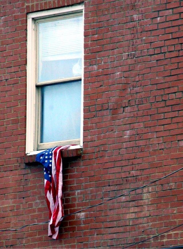 Hanging flag
