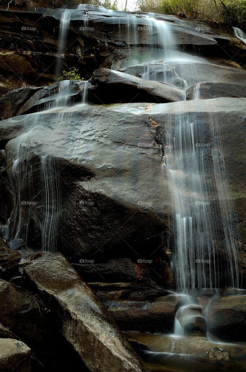 Trickle falls