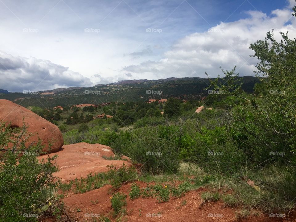 Beautiful view on the way to Garden of the Gods in Manitou Springs, Colorado. Explored with my mom during my summer internship with Summit Ministries. 