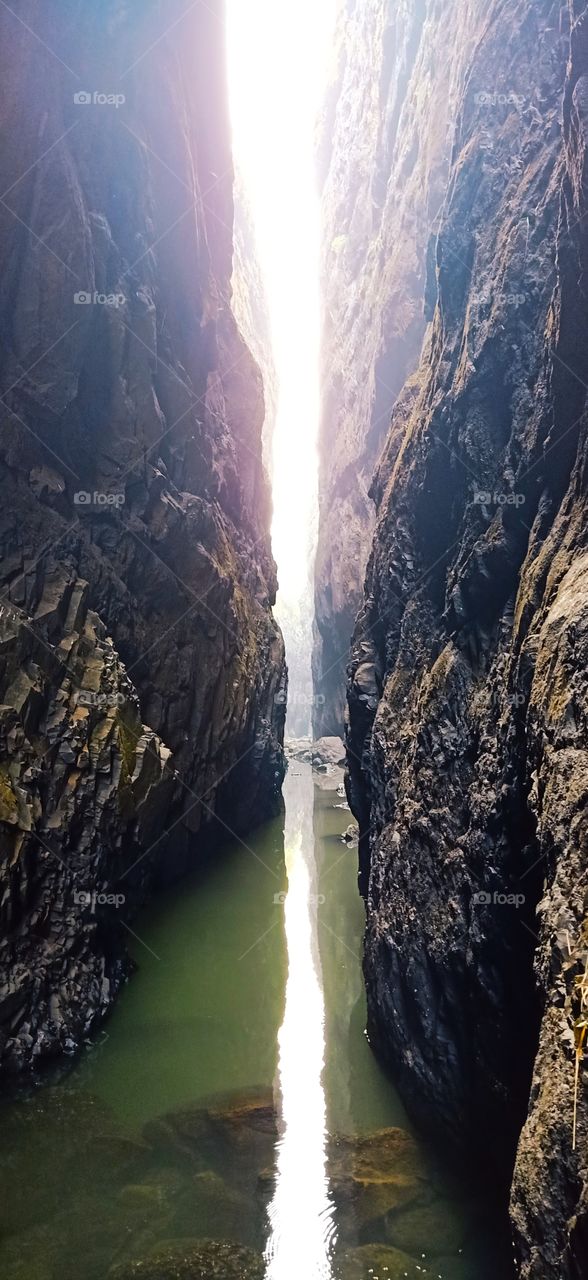 Sandhan Valley with friends at Akole Ahmadnagar in India