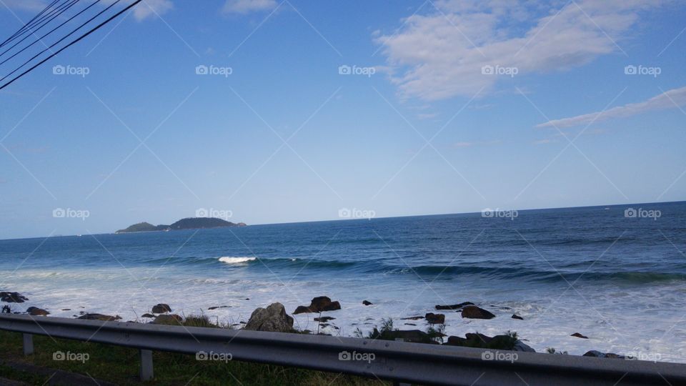 Praia de Florianópolis.