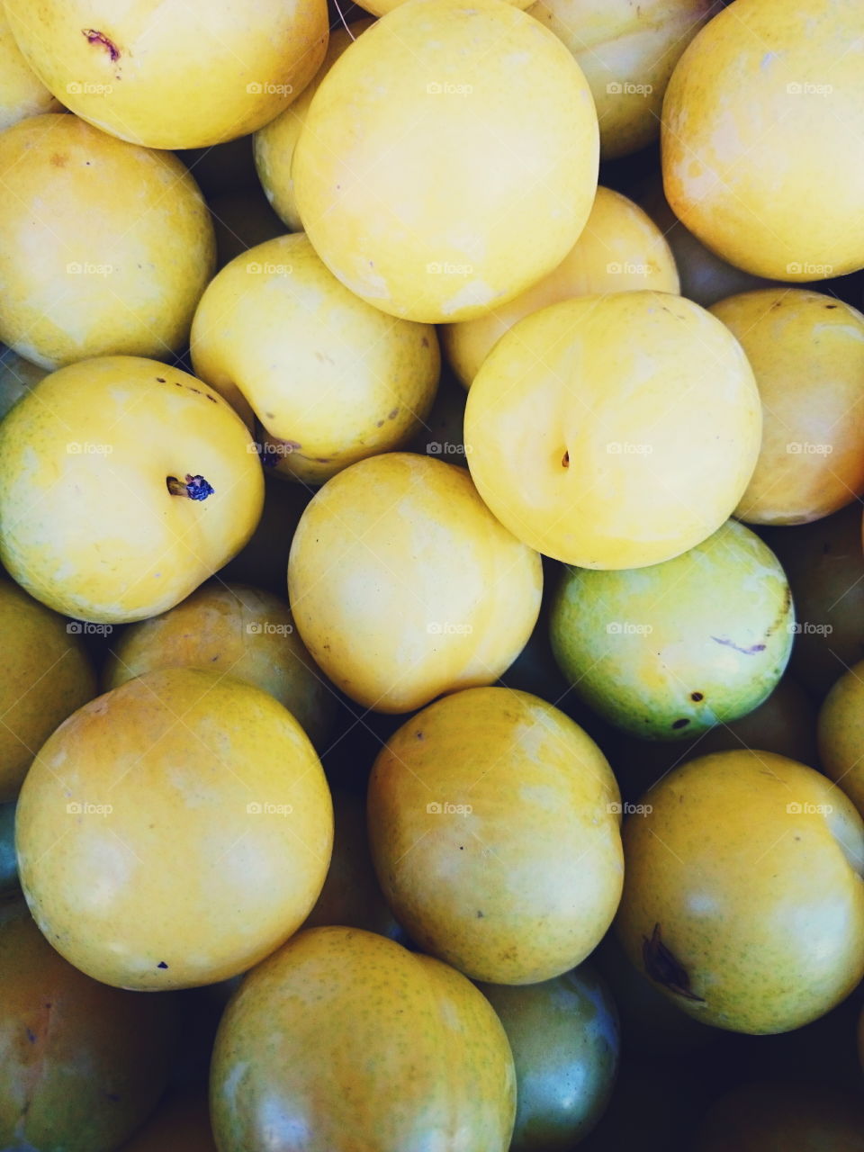 Yellow plums