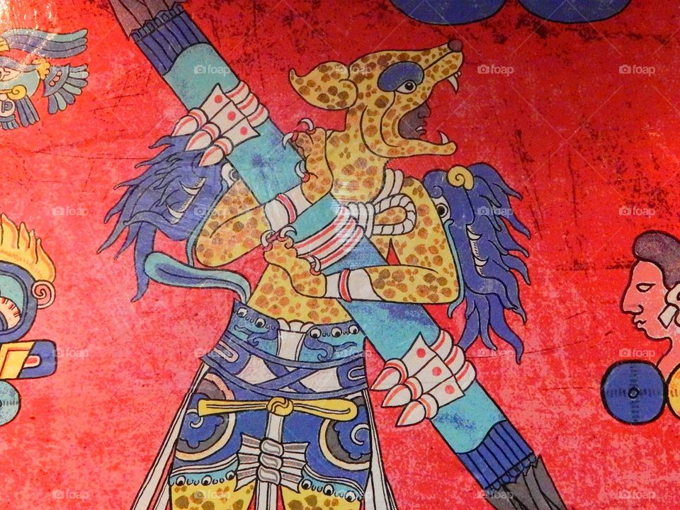 Aztec Jaguar warrior