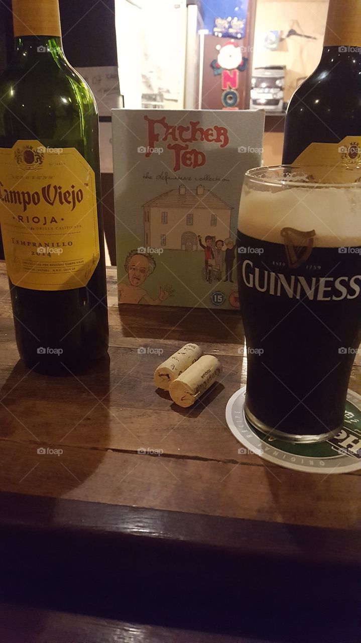 Drinking with Father Ted