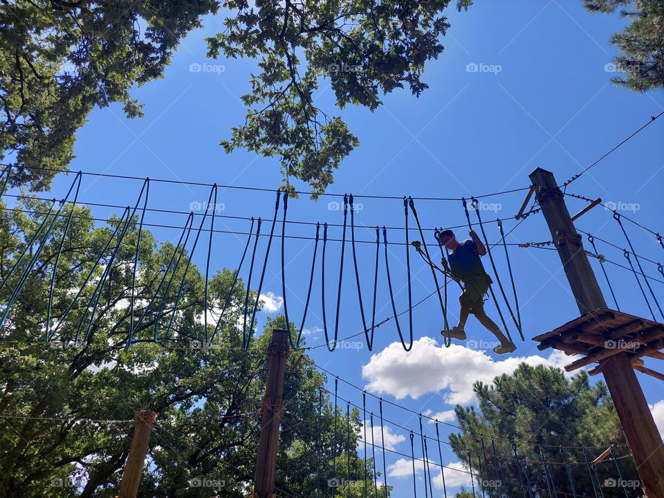 Walking on the clouds