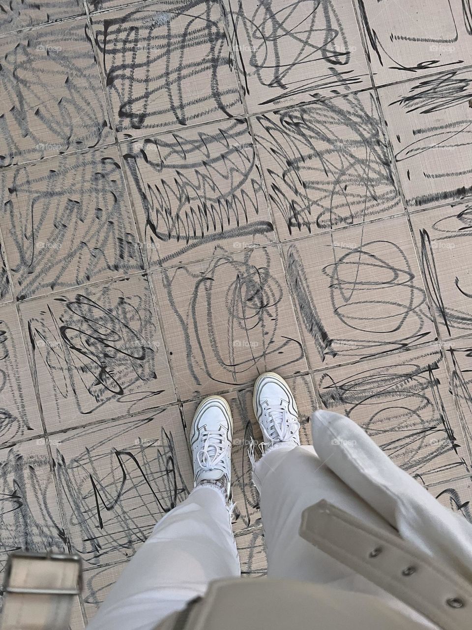 Art is under your feet