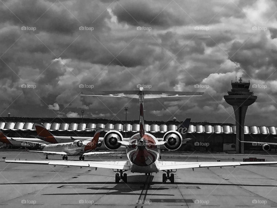 Holding point 36L , Madrid