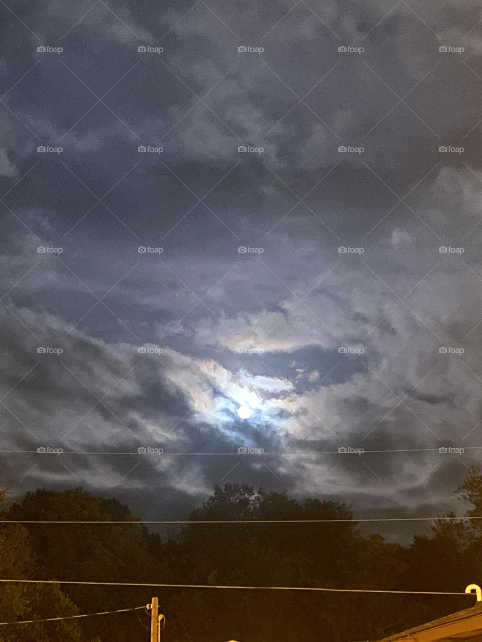 A beautiful night time view 