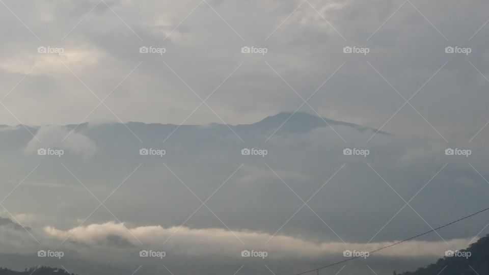Mt. Cameroon (view from sea shore)