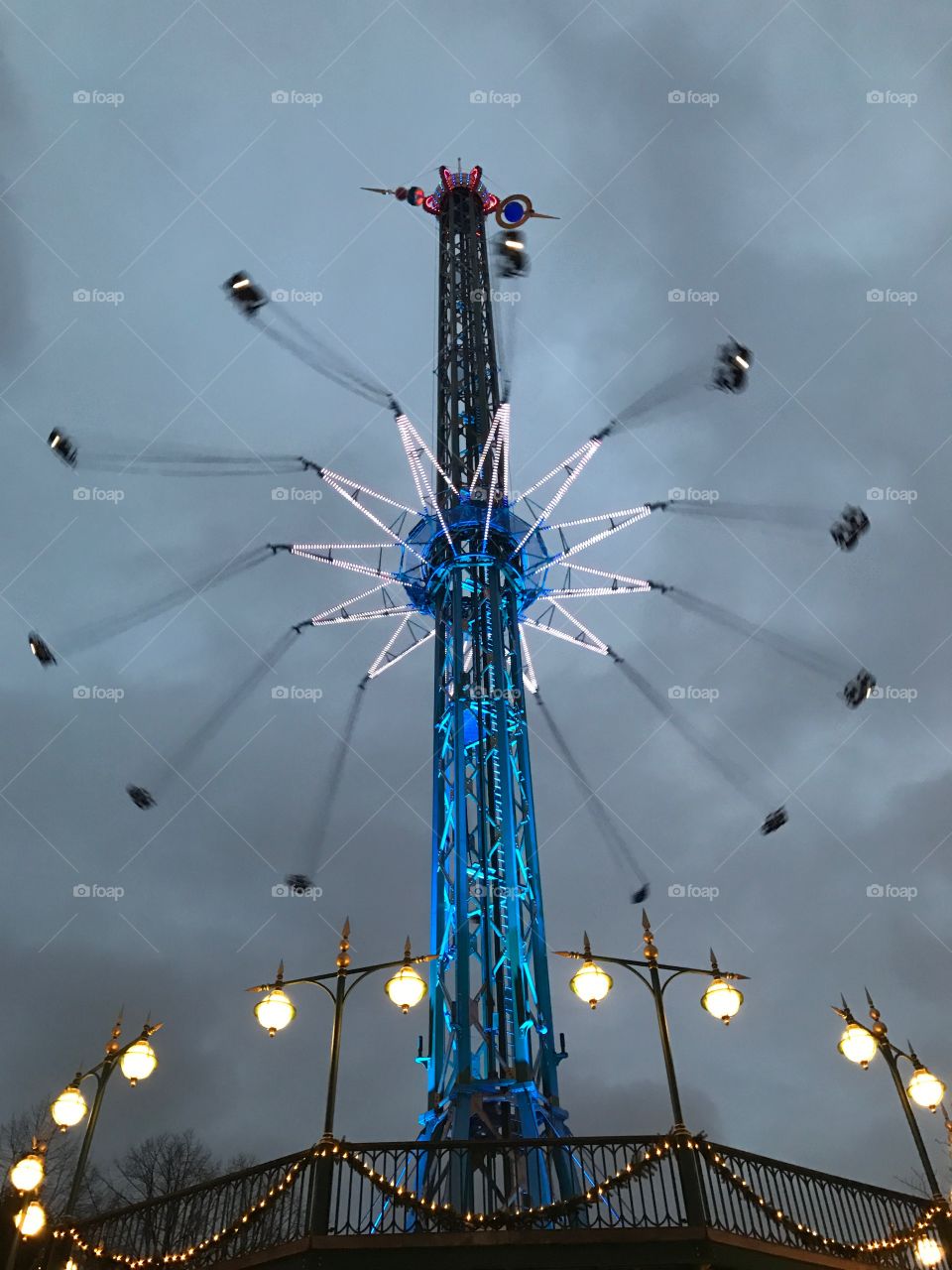 Amusement park, Copenhagen. Denmark 