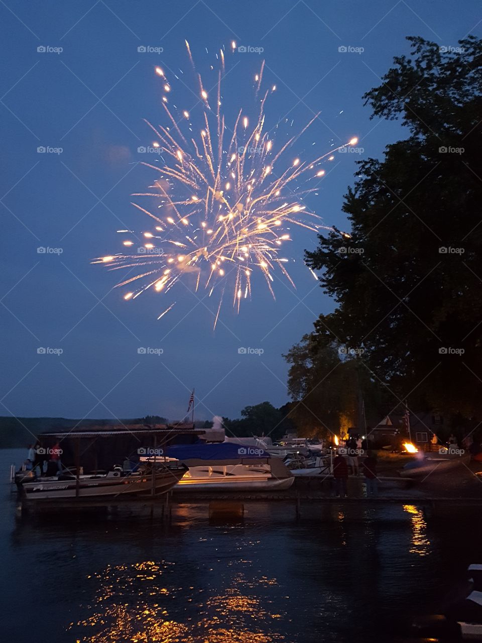 Ring of Fire July 3rd Conesus Lake New York