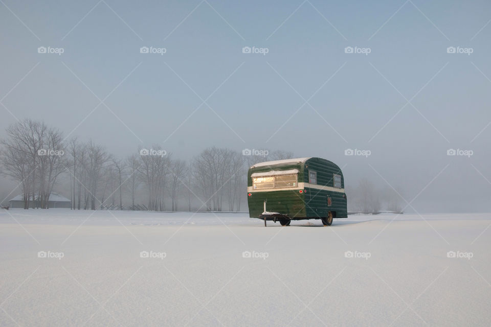 Camper Bobhouse on Lake Winnepesaukee