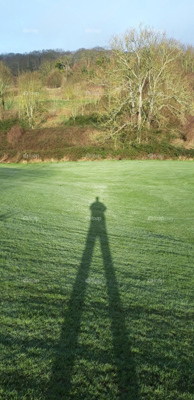shadow on st Julien golf course